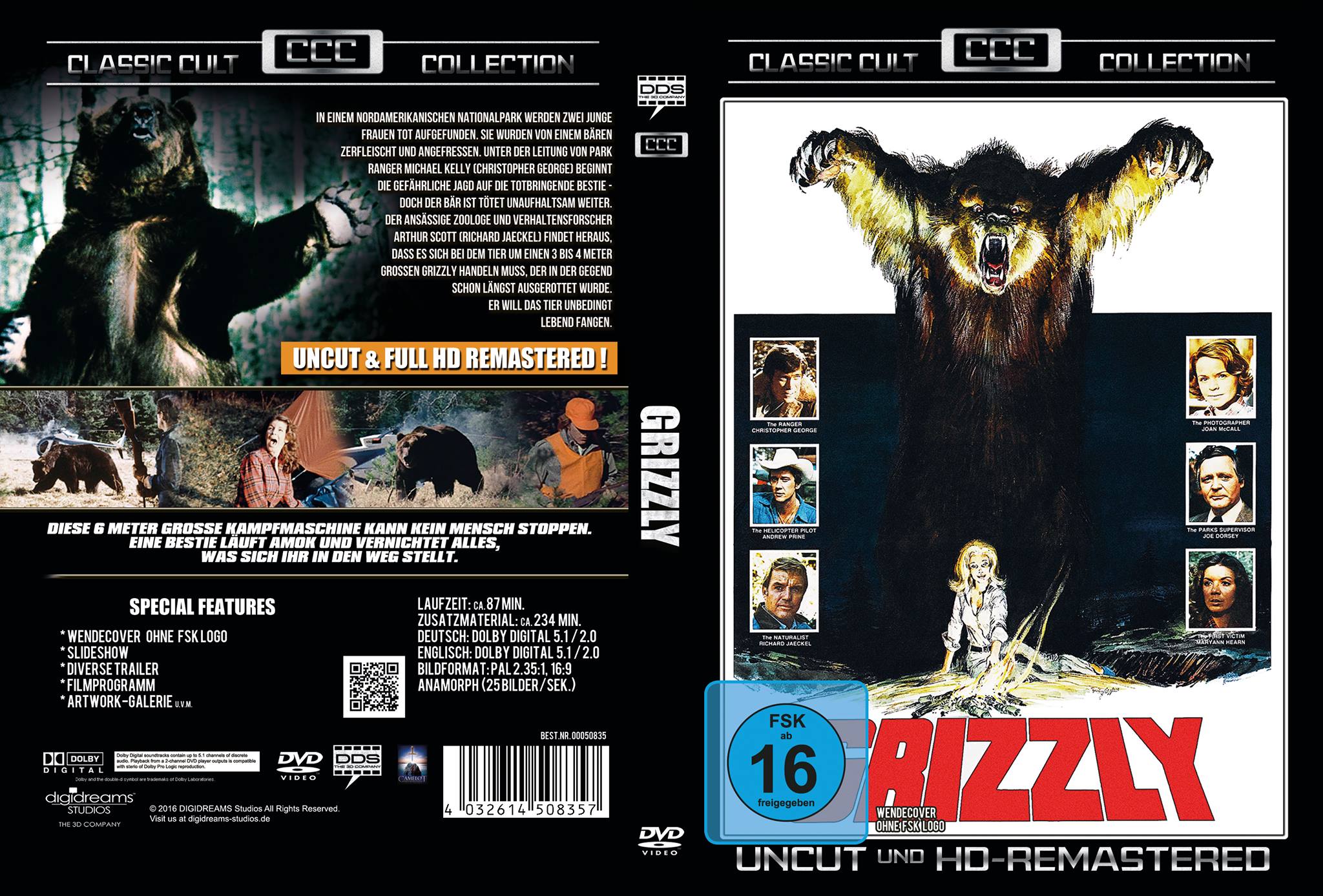 GRIZZLY Classic Cult Collection DVD – Bild 2