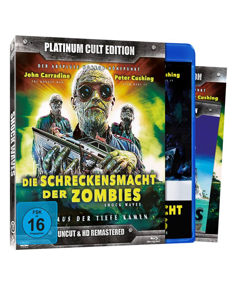 DIE SCHRECKENSMACHT DER ZOMBIES (Shock Waves) PCE Nr. 33 (2-Disc-Collection mit Blu-ray & DVD)