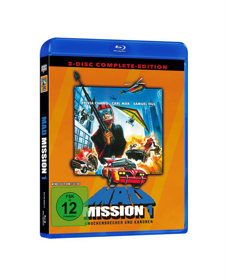 MAD MISSION 1-5 18 Disc Box-Set (9 x Blu-ray und 9 x DVD) Limitiert auf 500 Stück!!! – Bild 2