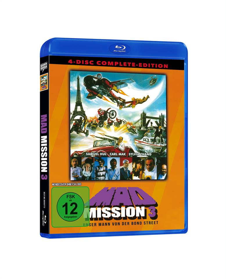 MAD MISSION 1-5 18 Disc Box-Set (9 x Blu-ray und 9 x DVD) Limitiert auf 500 Stück!!! – Bild 4