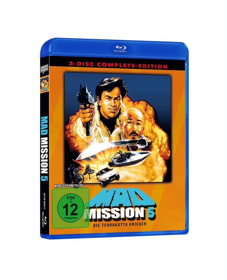 MAD MISSION 1-5 18 Disc Box-Set (9 x Blu-ray und 9 x DVD) Limitiert auf 500 Stück!!! – Bild 6
