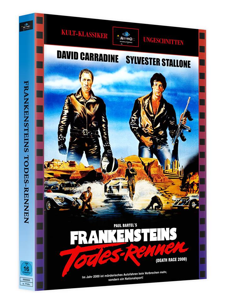 FRANKENSTEINS TODES-RENNEN MediaBook-Special Edition Cover A(stro), limitiert auf 250 Stück + Bonusfilm NUR BLU-RAY
