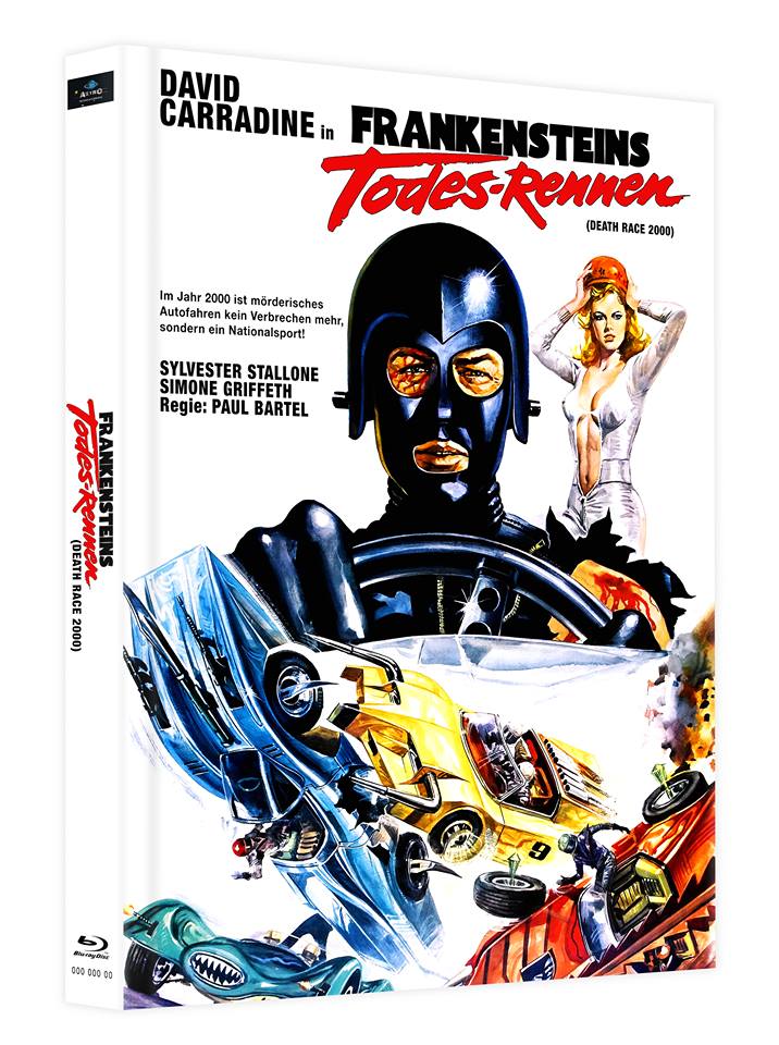 FRANKENSTEINS TODES-RENNEN MediaBook-Special Edition Cover B, limitiert auf 100 Stück + Bonusfilm NUR BLU-RAY