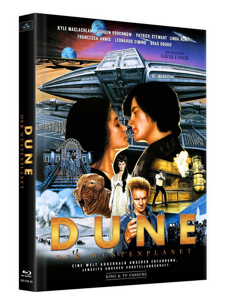 DUNE - Der Wüstenplanet MediaBook-Special Edition Cover C, limitiert auf 150 Stück + Bonusfilm NUR BLU-RAY