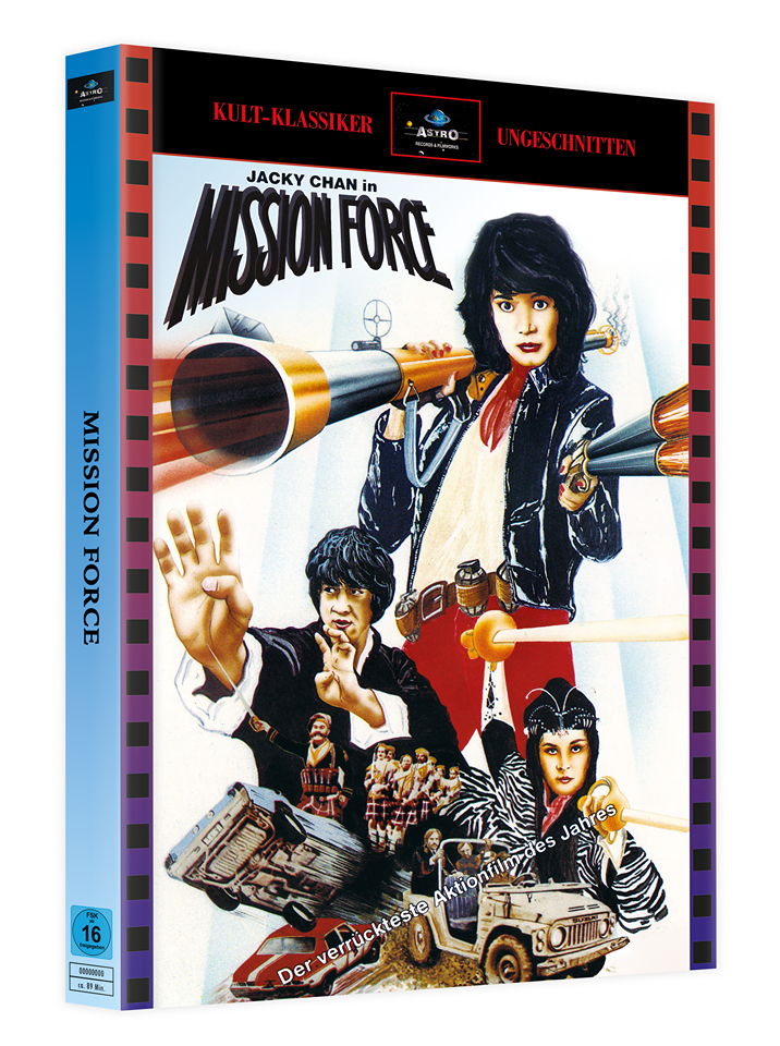 MISSION FORCE MediaBook-Special Edition Cover A(stro), limitiert auf 250 Stück + Bonusfilm NUR BLU-RAY