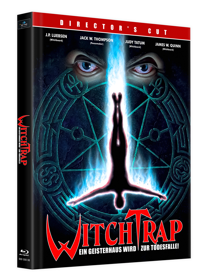 WITCHTRAP Director's Cut Astro Blu-ray MediaBook-Edition Cover C (Limitiert und nummeriert auf 125 Stück) mit Bonus-Blu-ray FLESH EATING MOTHERS