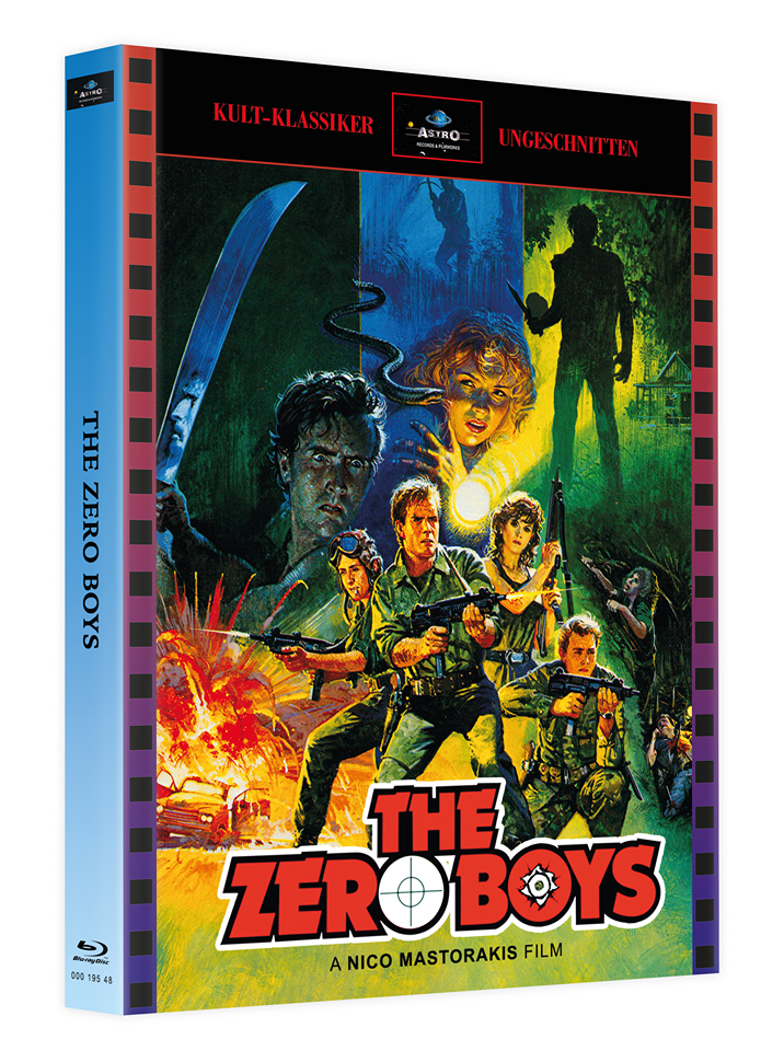 ZERO BOYS 2-Disc MediaBook Cover (A)stro Limitiert auf 250 St. mit Bonusfilm Hired to Kill