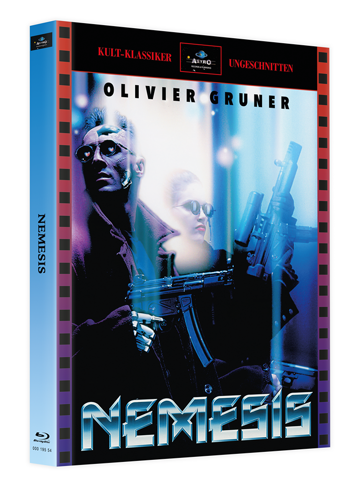 NEMESIS 4-Disc MediaBook Cover (A)stro limitiert auf 250 St. mit Bonusfilmen Nemesis 2, 3 und 4 sowie neuem Zusatzmaterial