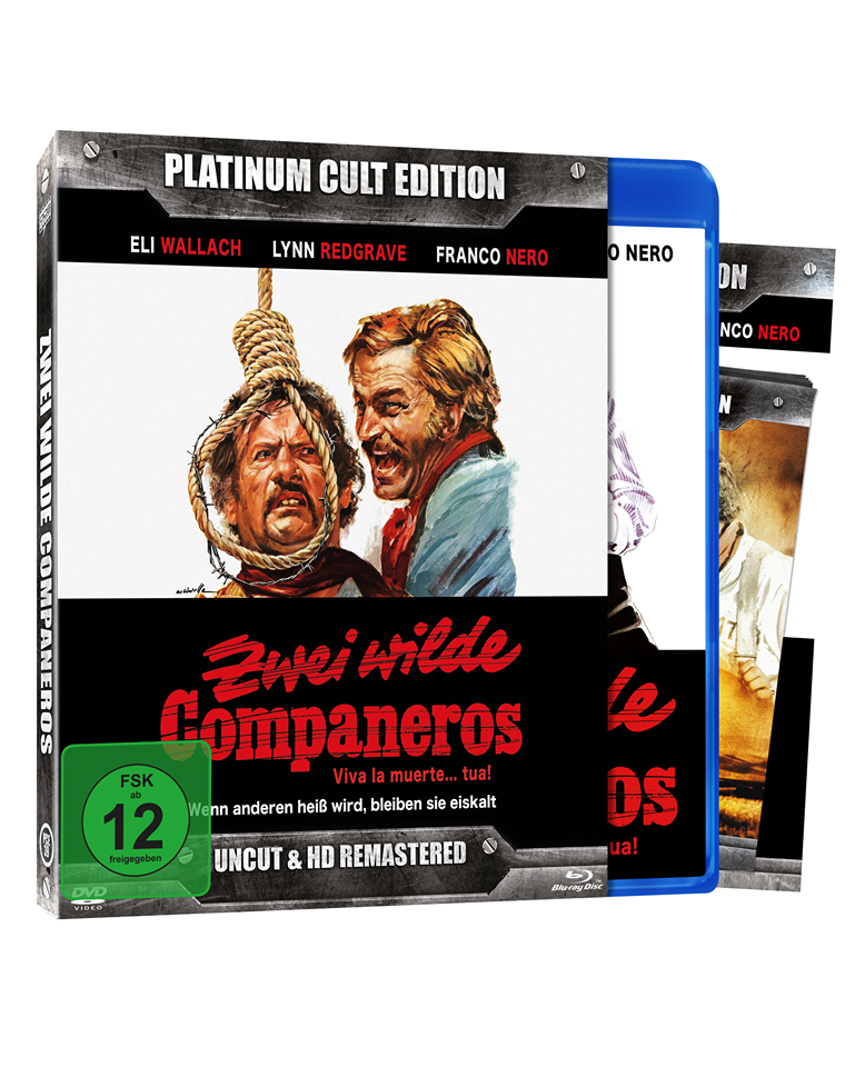 Zwei wilde Companeros PCE (3-Disc HOLZBOX mit T-SHIRT-Collectors Edition) Limitiert auf 333 Stück – Bild 4