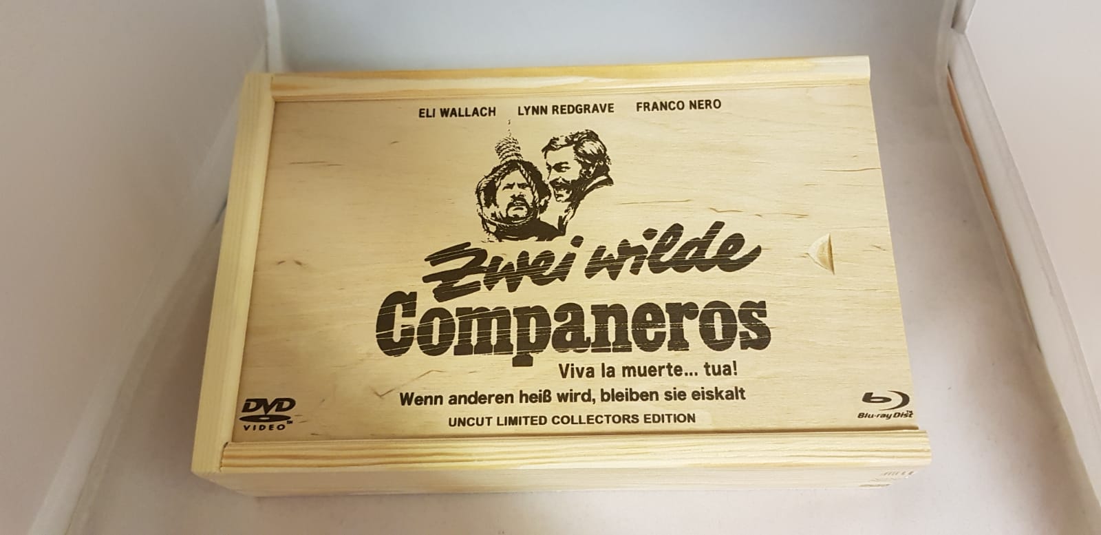 Zwei wilde Companeros PCE (3-Disc HOLZBOX mit T-SHIRT-Collectors Edition) Limitiert auf 333 Stück – Bild 5