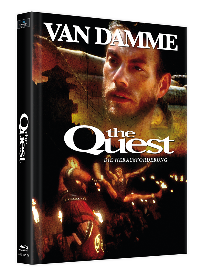 THE QUEST Astro-MediaBook-Edition 2-Disc-Set - Cover B - Limitiert auf 75 Stück mit Bonus-Blu-ray "AMERICAN KARATE TIGER"