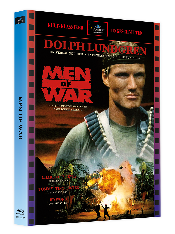 MEN OF WAR Astro-MediaBook-Edition 2-Disc-Set - Cover A(stro) - Limitiert auf 250 Stück mit Bonus-Blu-ray "Executive Command"