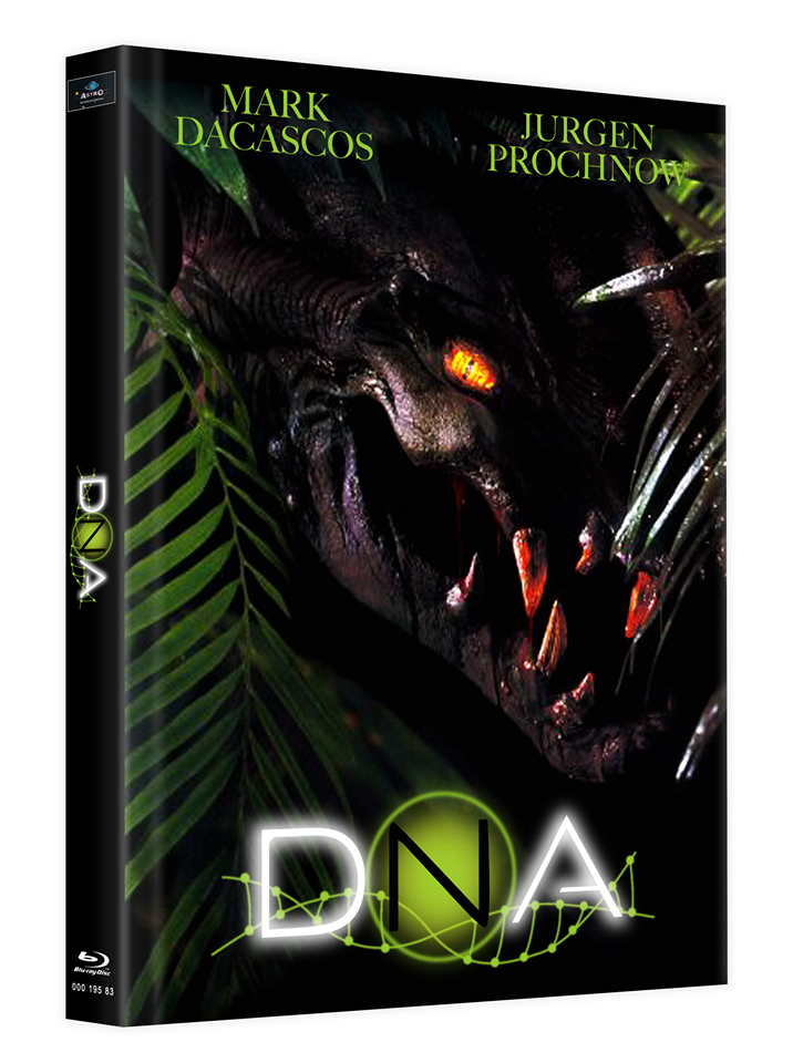 D.N.A. Astro-MediaBook-Edition 2-Disc-Set - Cover C - Limitiert auf 100 Stück mit Bonus-Blu-ray "THE GUYVER-Director's Cut"