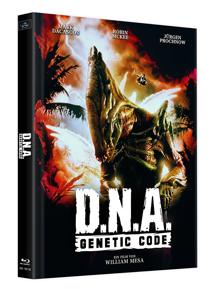 D.N.A. Astro-MediaBook-Edition 2-Disc-Set - Cover D - Limitiert auf 100 Stück mit Bonus-Blu-ray "THE GUYVER-Director's Cut"