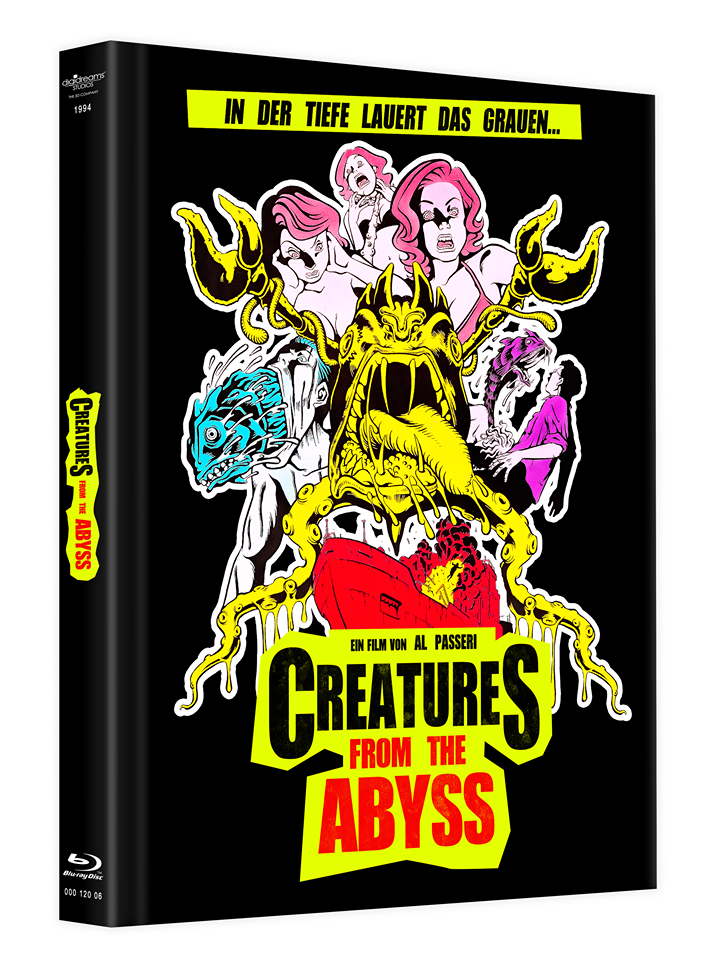 CREATURES FROM THE ABYSS / 2-Disc MediaBook Edition mit Blu-ray und DVD - Limitiert auf 500 Stück