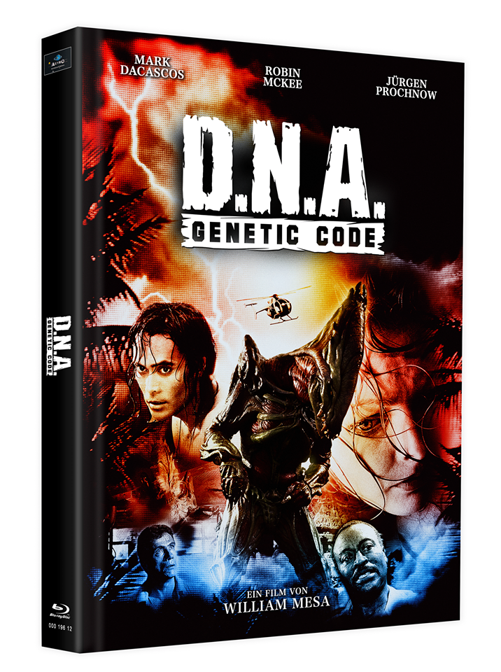 D.N.A. Astro-MediaBook-Edition 2-Disc-Set - Cover E - Limitiert auf 75 Stück mit Bonus-Blu-ray "THE GUYVER-Director's Cut"