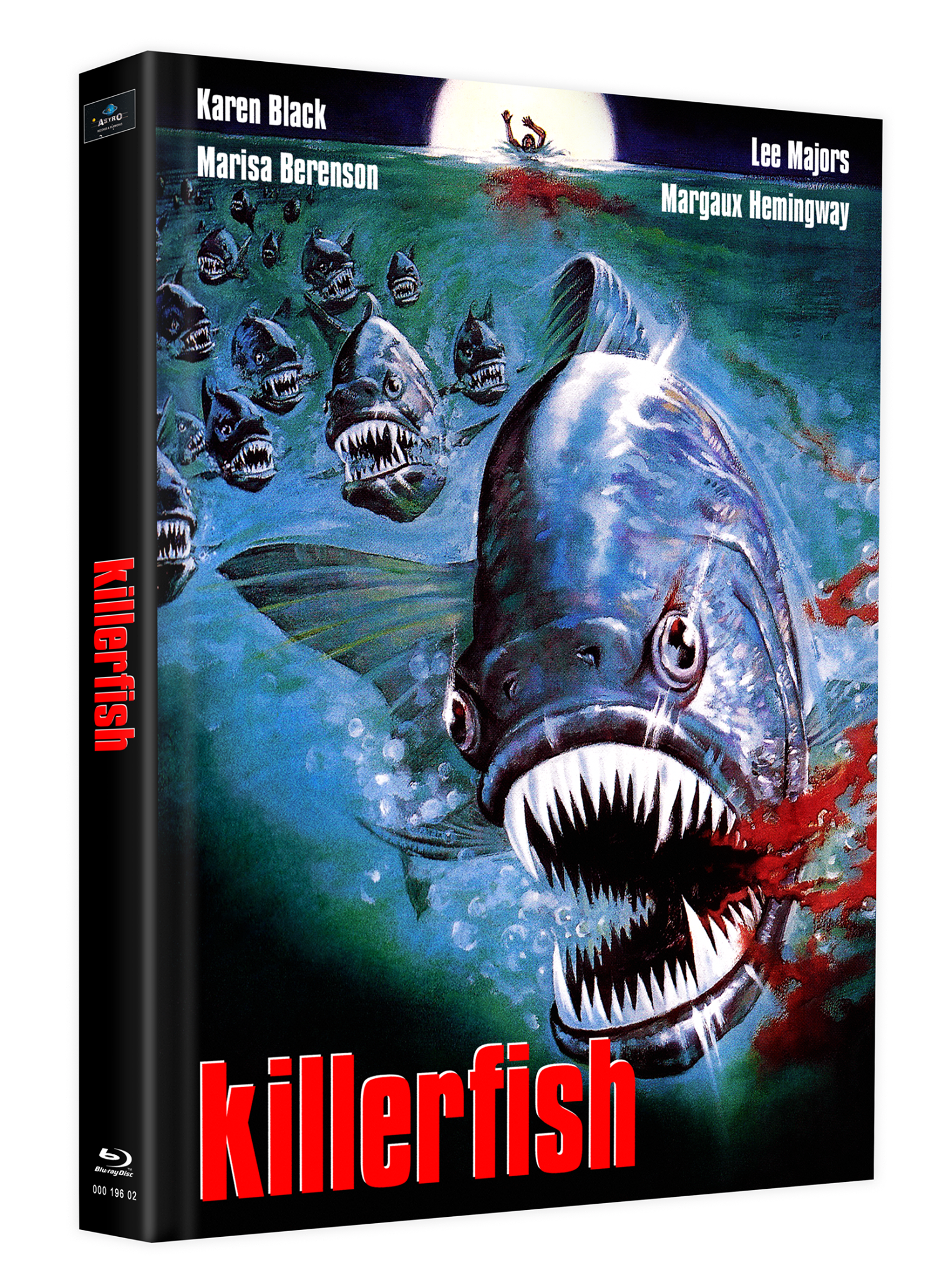 KILLERFISH - Piranhas II / MediaBook-Edition mit 2 Discs, inkl. SchleFaz-Fassung - Cover J limitiert auf 75 Stück