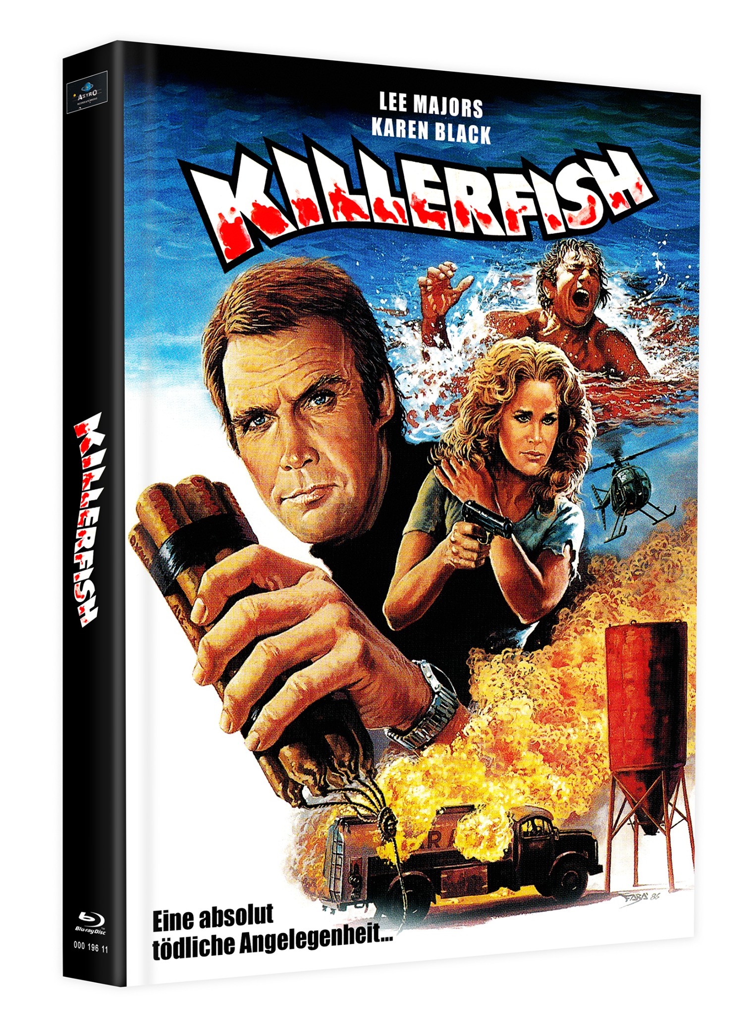 KILLERFISH - Piranhas II / MediaBook-Edition mit 2 Discs, inkl. SchleFaz-Fassung - Cover L limitiert auf 75 Stück