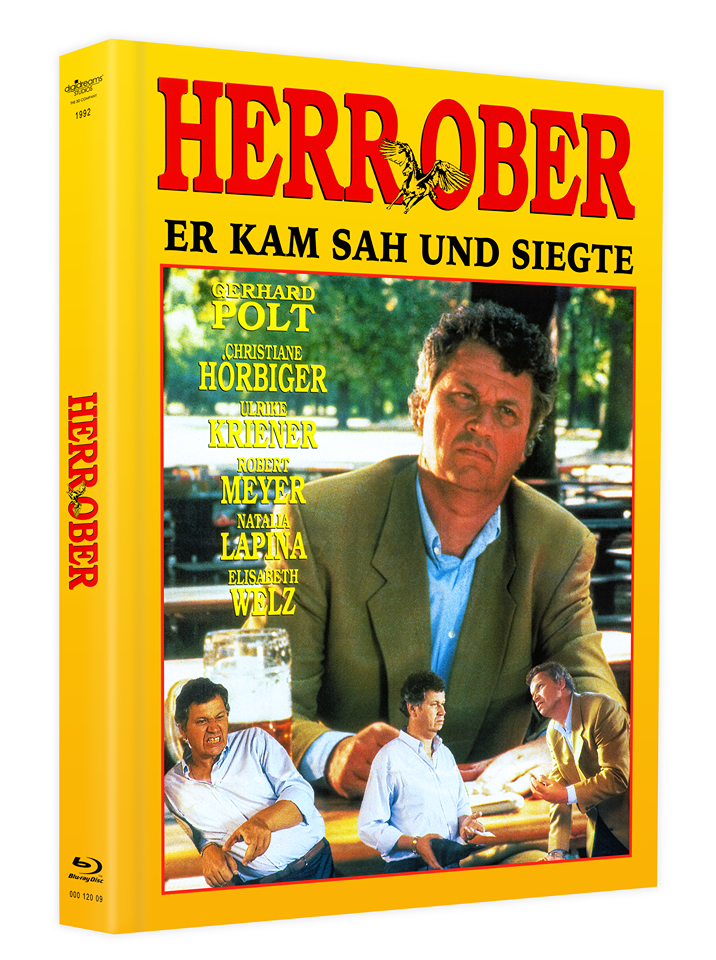 HERR OBER / 2-Disc MediaBook Edition mit Blu-ray und DVD – Limitiert auf 500 Stück
