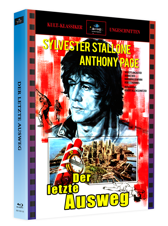 Sylvester Stallone in DER LETZTE AUSWEG - Astro-MediaBook Cover A(stro) - Limitiert und nummeriert auf 200 St.