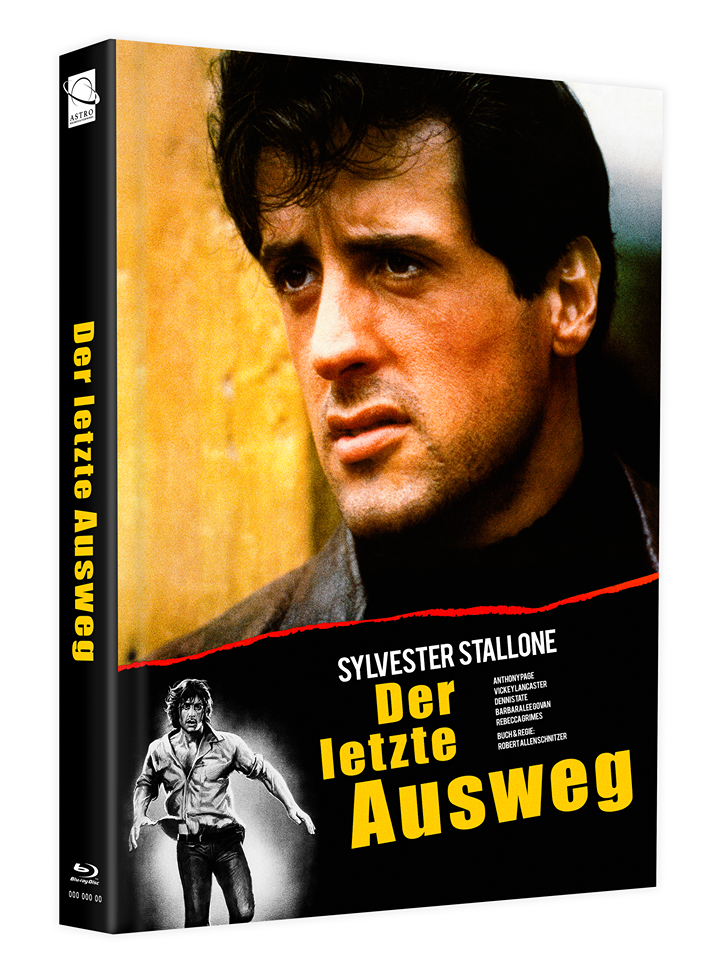 Sylvester Stallone in DER LETZTE AUSWEG - Astro-MediaBook Cover C - Limitiert und nummeriert auf 50 St.