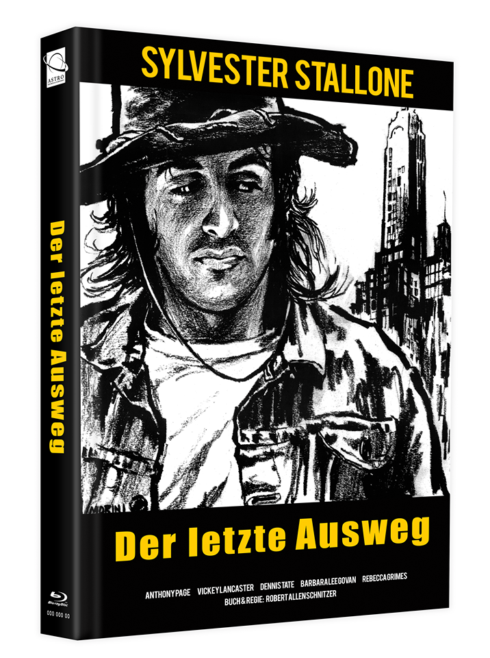 Sylvester Stallone in DER LETZTE AUSWEG - Astro-MediaBook Cover E - Limitiert und nummeriert auf 75 St.