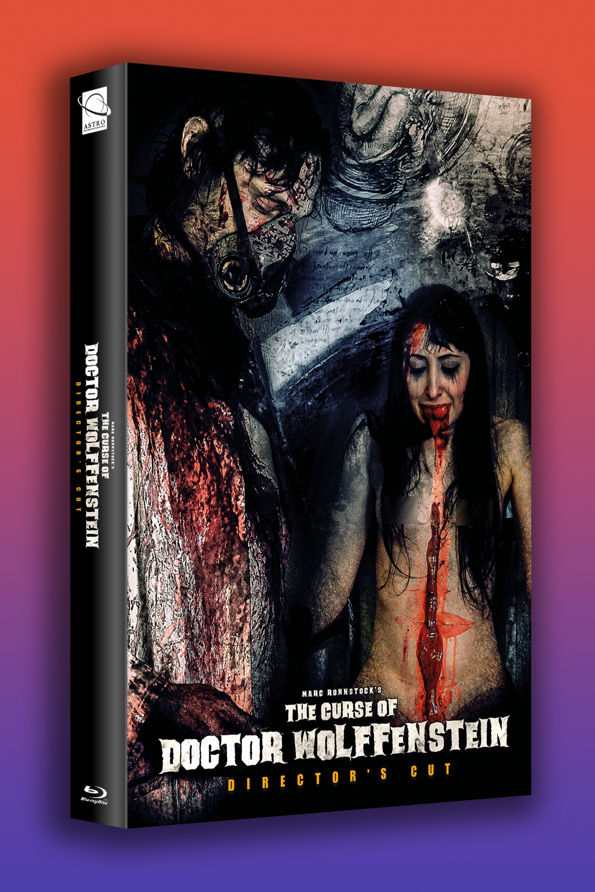 THE CURSE OF DOCTOR WOLFFENSTEIN (The Hardbox-Muschi-Collection) Cover I - Limitiert auf 40 Stück