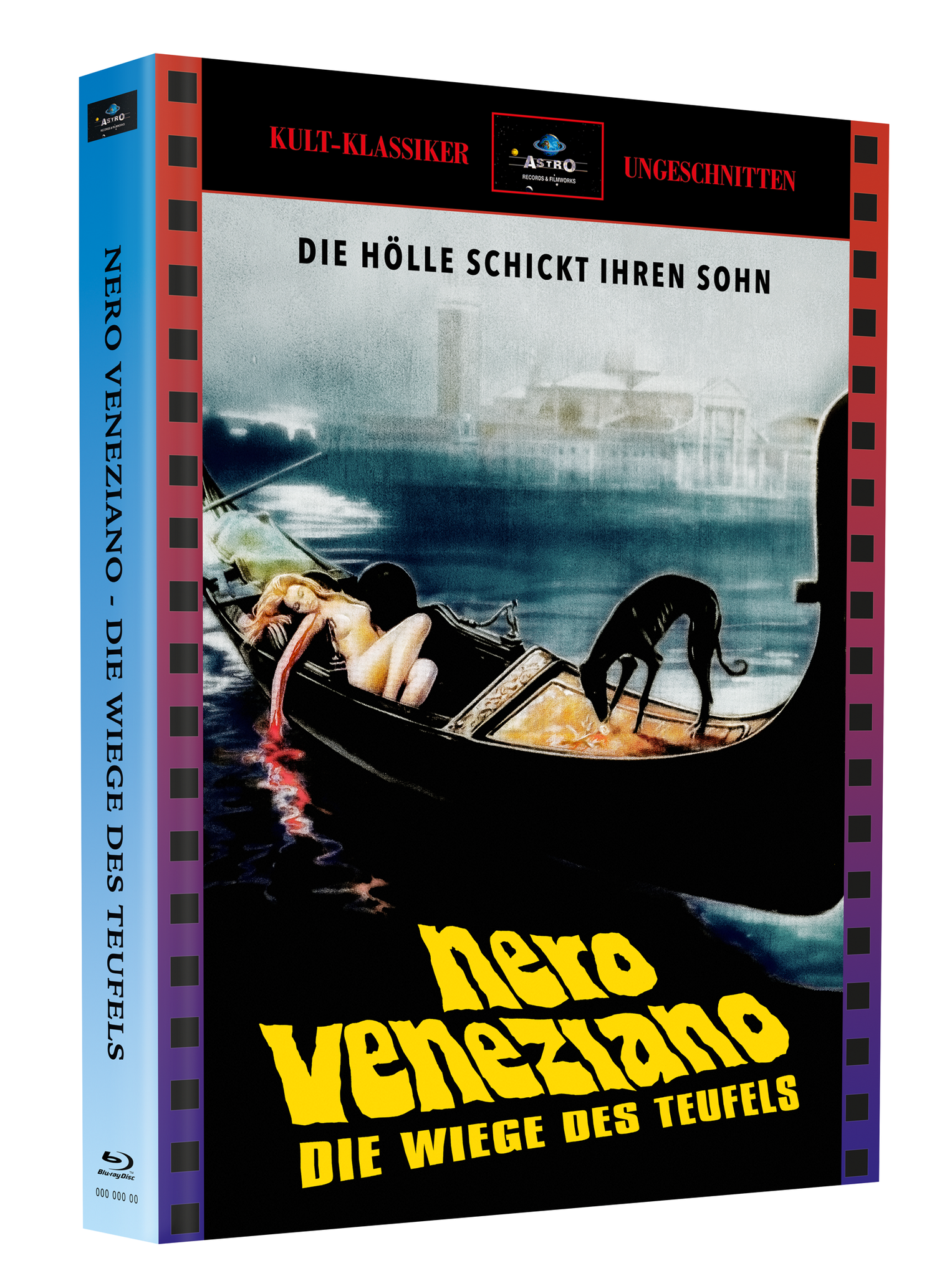NERO VENEZIANO - Die Wiege des Teufels - 3-Disc-Original Premium Medienbuch Cover A(stro) - limitiert auf 111 Stück