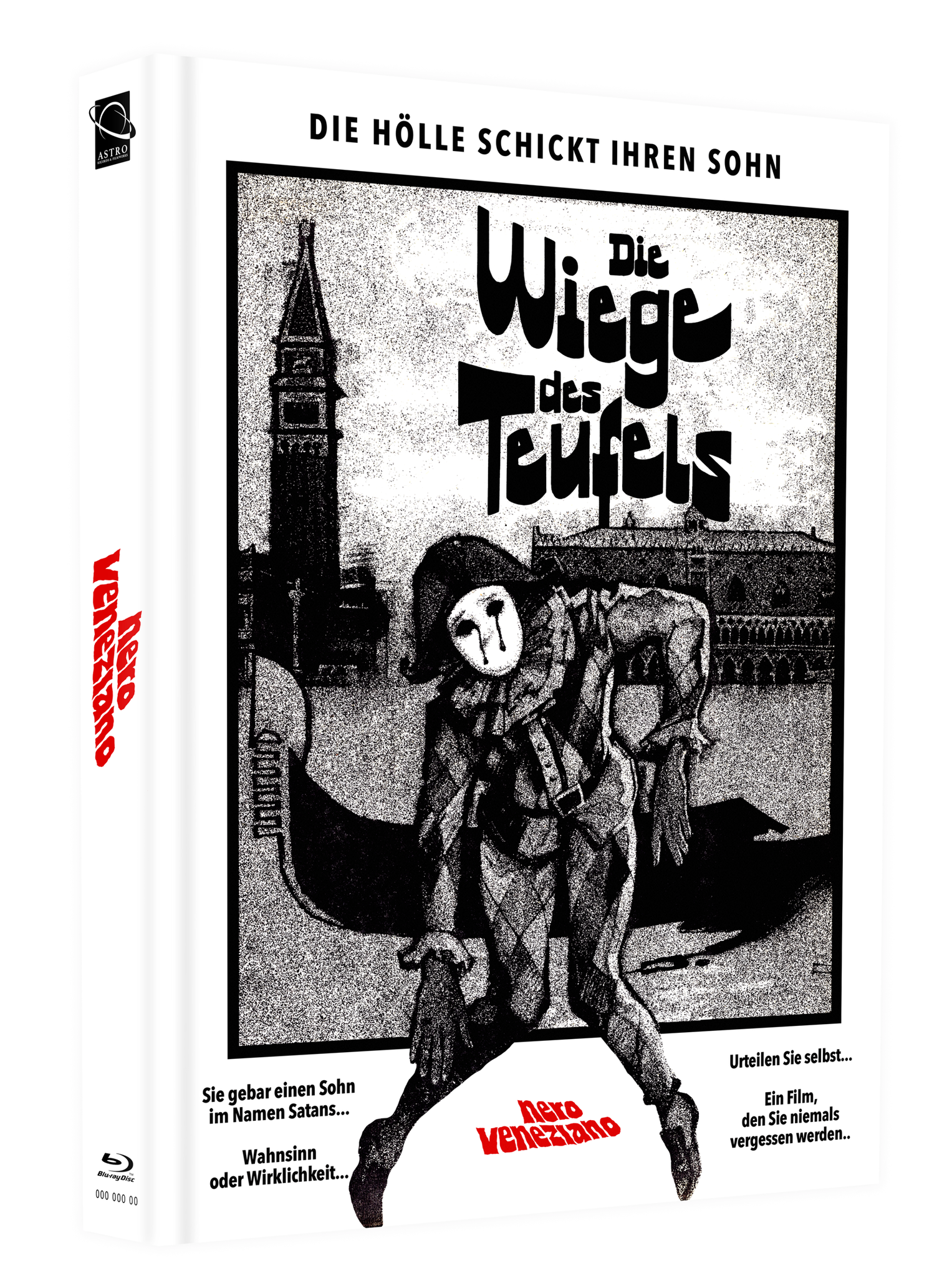 NERO VENEZIANO - Die Wiege des Teufels - 3-Disc-Original Premium Medienbuch Cover G - limitiert auf 111 Stück