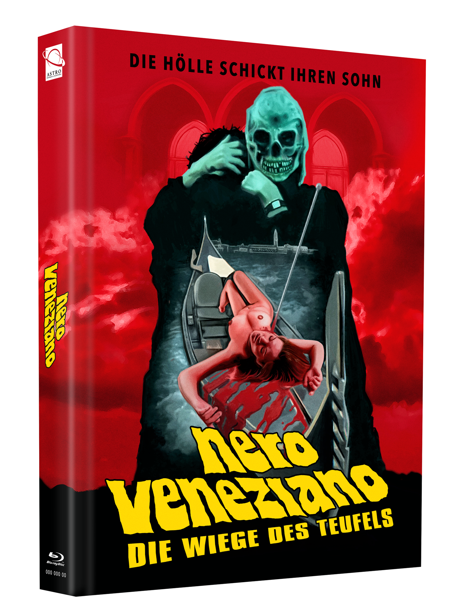 NERO VENEZIANO - Die Wiege des Teufels - 3-Disc-Original Premium Medienbuch Cover J - limitiert auf 111 Stück