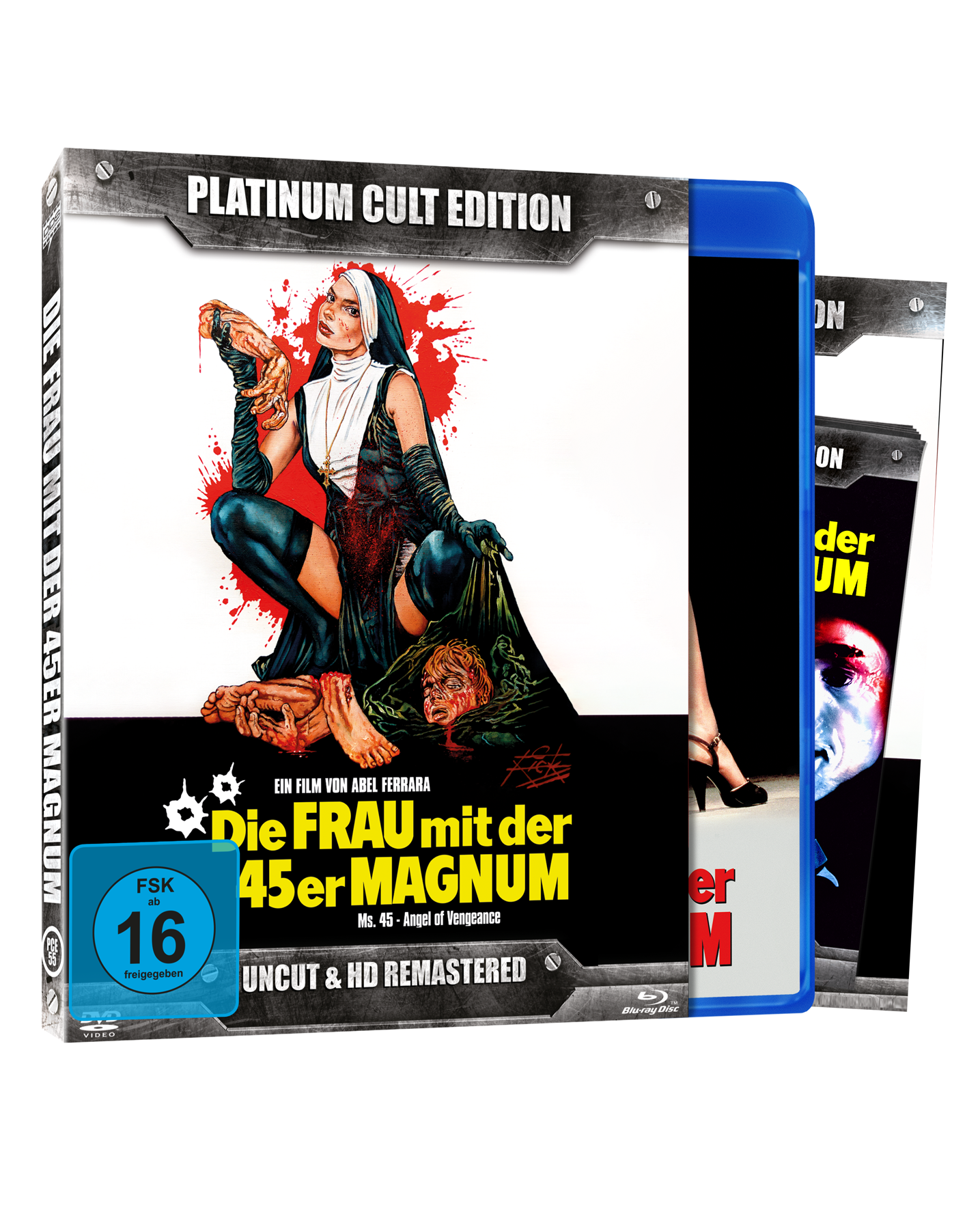 Die Frau mit der 45er Magnum - 2-Disc PCE-Edition - Limitiert auf 500 Stück mit Booklet und Sammelcoupon