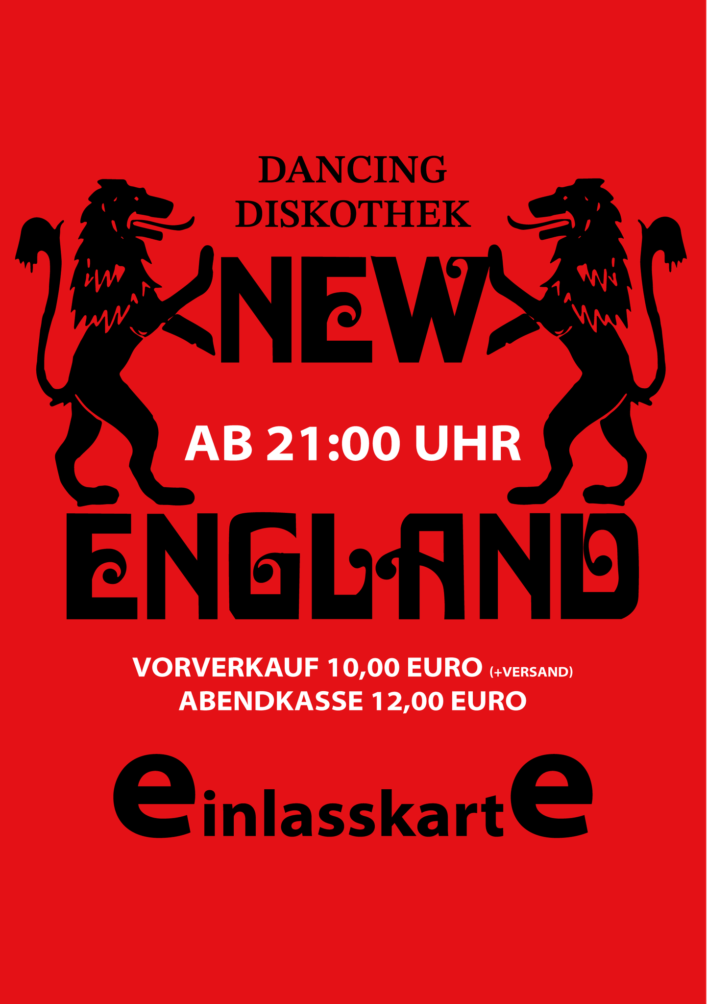 NEW ENGLAND REVIVAL PARTY - Das Original am 25.05.2024 im Gleis 1 ab 21:00 Uhr