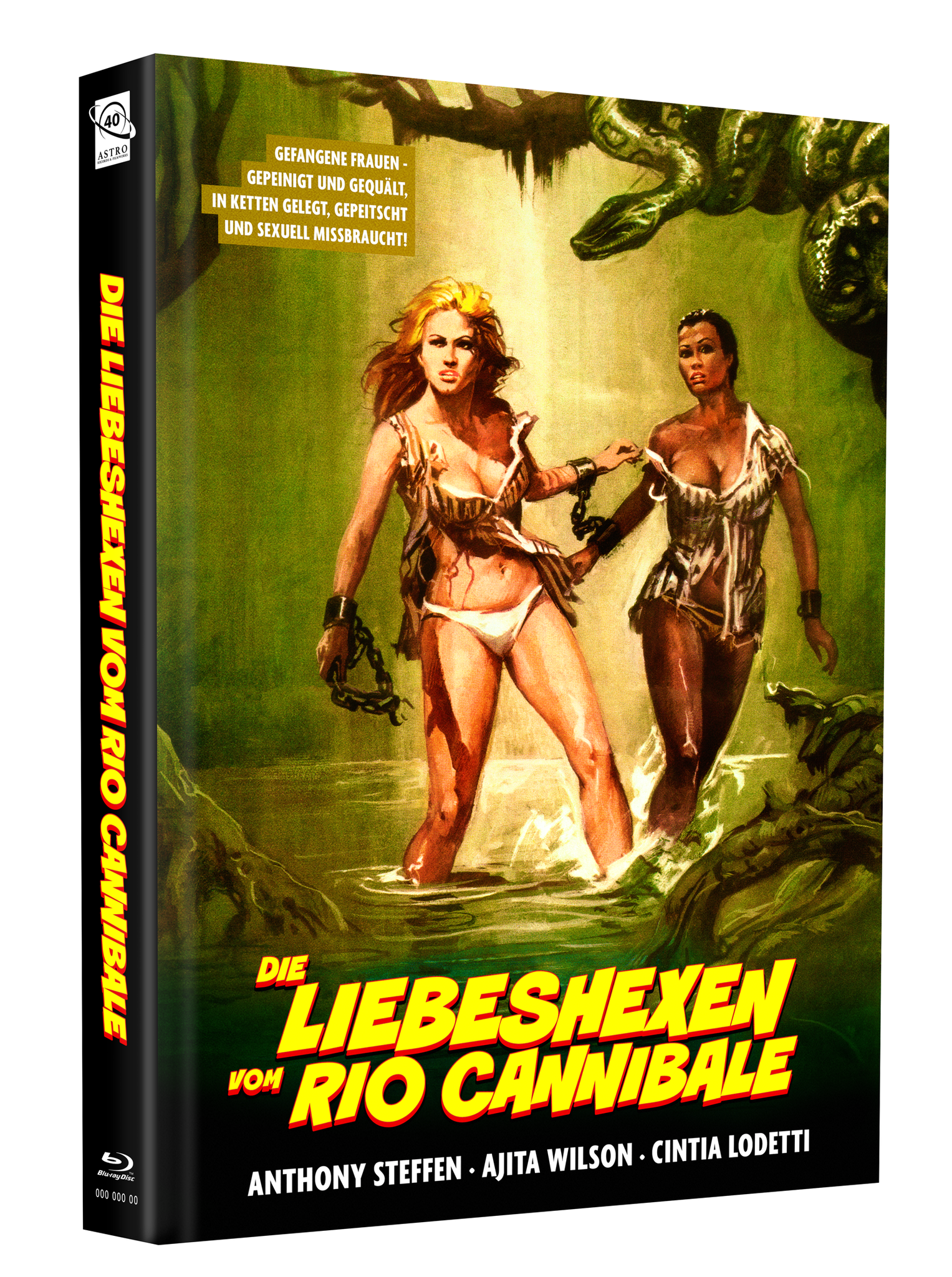 DIE LIEBESHEXEN VOM RIO CANNIBALE - 2 Disc ASTRO Premium Medienbuch - Cover B - Limitiert auf 99 Stück