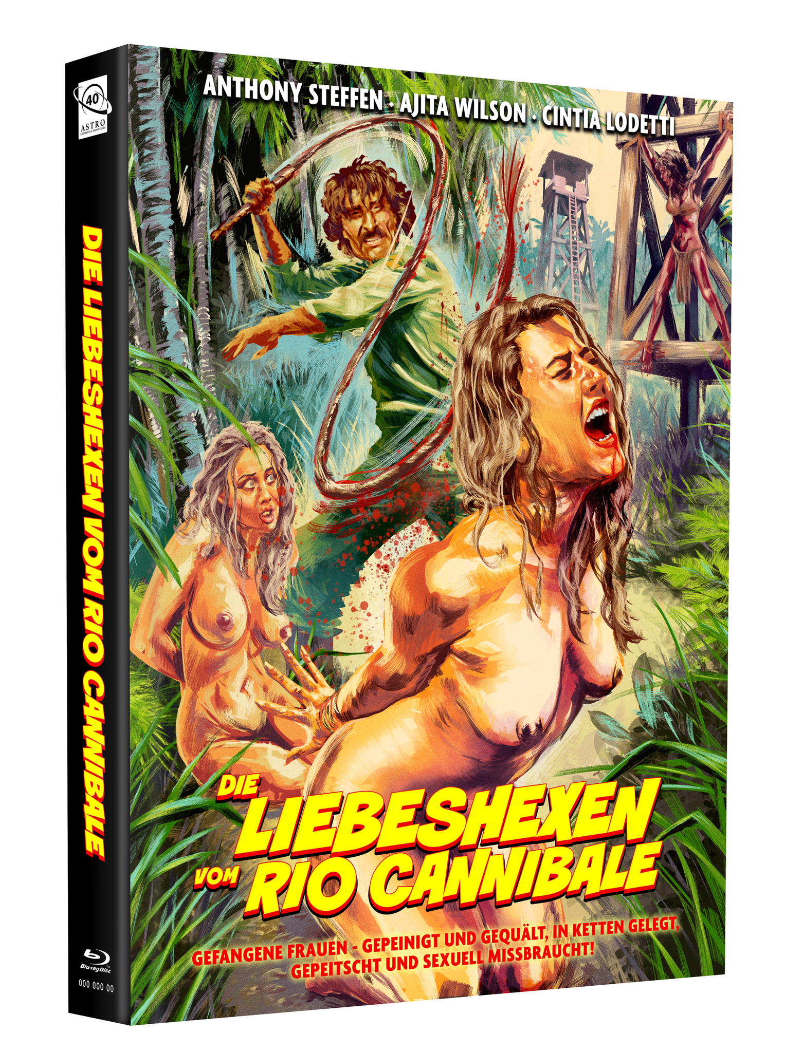 DIE LIEBESHEXEN VOM RIO CANNIBALE - 2 Disc ASTRO Premium Medienbuch - Cover F - Limitiert auf 66 Stück