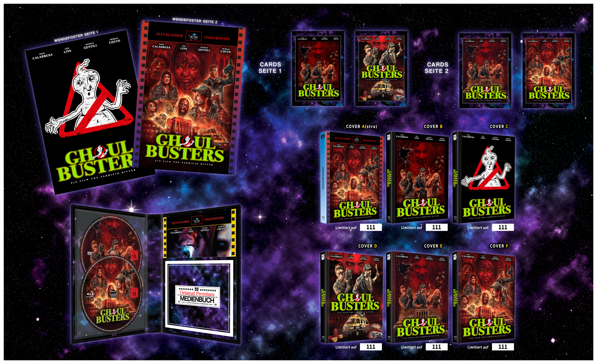GHOULBUSTERS - Original ASTRO Premium Medienbuch - Cover F - Limitiert auf 111 Stück – Bild 2