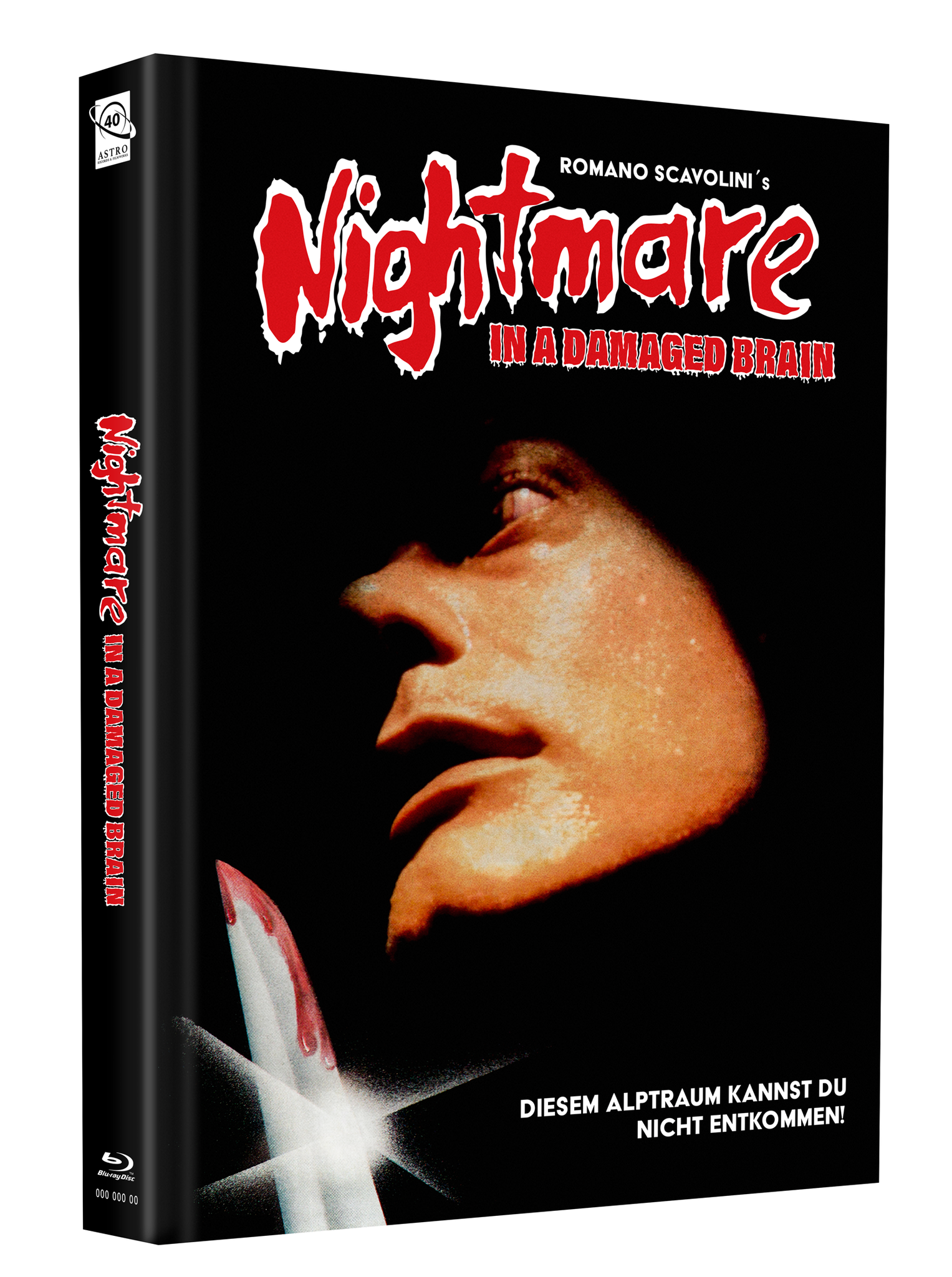 NIGHTMARE in a damaged Brain - 2 Disc ASTRO Premium-Medienbuch - Cover G - Limitiert auf 99 Stück