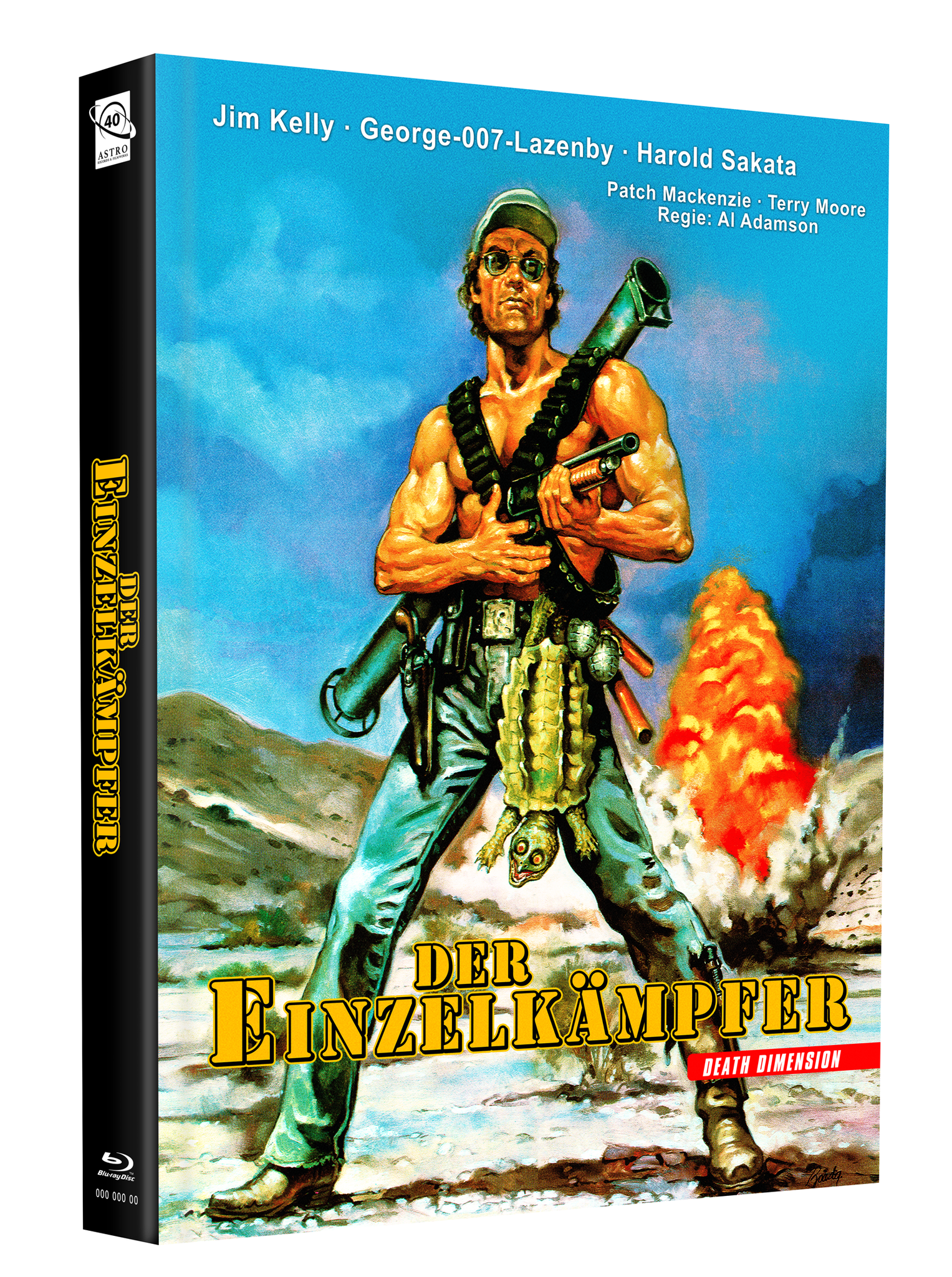 DER EINZELKÄMPFER - 2 Disc ASTRO-PREMIUM-SchleFaZ-EDITION - Cover H - Limitiert auf 66 Stück