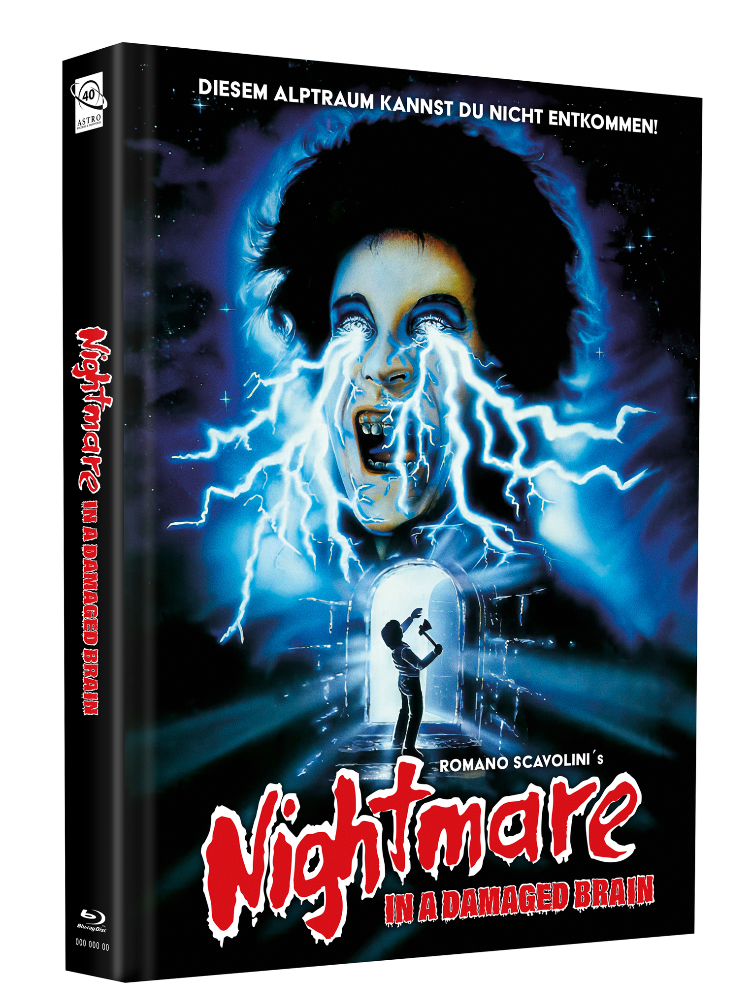 NIGHTMARE in a damaged Brain - 2 Disc ASTRO Premium-Medienbuch - Cover H - Limitiert auf 66 Stück