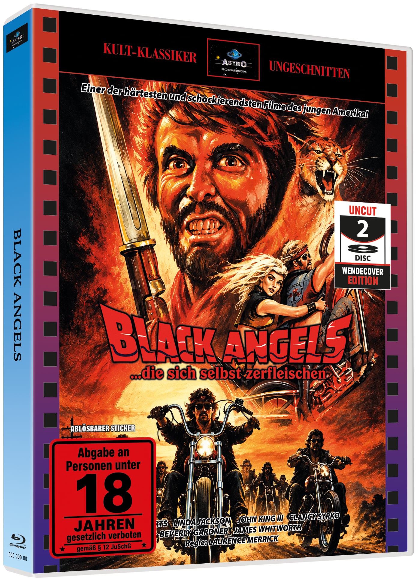 BLACK ANGELS ...die sich selbst zerfleischen - 2 Disc Scanavo Edition - Cover 4 - Limitiert auf 100 Stück